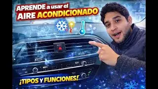 C&oacute;mo usar CORRECTAMENTE el AIRE ACONDICIONADO de tu auto ❄️🚗 | Tips que casi nadie sabe