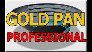 A 3D model of prospectors gold pan with special features to trap gold | Adventurer
