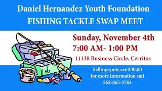 Fishing Tackle Swap Meet November 4th In Cerritos