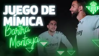 Juego de MÍMICA con BARTRA y MONTOYA 🕺🤣 | CHALLENGE | Real Betis Balompié