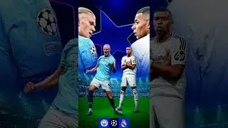 Haaland: 47 goals, 47 games  Mbapp&eacute;: 51 goals, 81 games #UCL man city vs Real Madrid