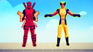 DEADPOOL and WOLVERINE vs OP UNITS | TABS - Totally Accurate Battle Simulator