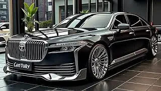 Обзор Toyota Century 2025 года &ndash; самая роскошная Toyota в мире.