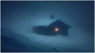Intense Winter Storm Sounds & Heavy Wind Ambience┇Blustery Howling Wind & Gusting Blowing Snow