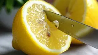 Lemon Slices ASMR &ndash; Refreshing Faceless Cutting