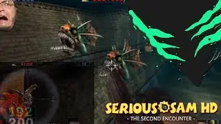 Страшные рыбки+поиски секретиков в Serious Sam  The Second Encounter 19.05.19