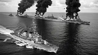 Modern US Destroyer DESTROYS Entire WWII Fleet