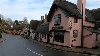 Virtual Walk - Shanklin Old Village To Big Mead - Thatched Cottages - Isle Of Wight - January 2022