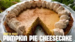 Тыквенный чизкейк | Лучший рецепт на День благодарения