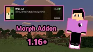 Download Morph Addon Review for MCPE/BE   1.16+