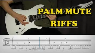 10 Palm Mute Guitar Riffs