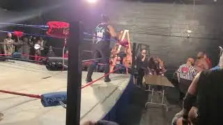 Tables Ladders and Chairs match American Lucha Wrestling