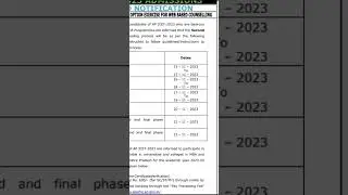 AP ICET 2023 2ND PHASE COUNSELLING NOTIFICATION RELEASED