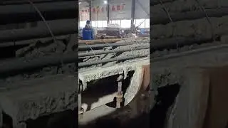 Concrete pump feeding improve the efficiency of spun pile factory