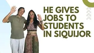 He Help Students Finish Education - Interview With Daman From Japan - Owner Villa Marmarine Siquijor
