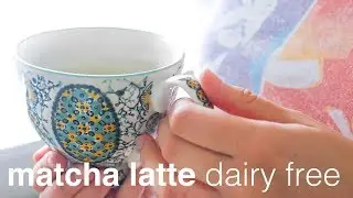 Dairy Free Matcha Latte | Clean, Green Living