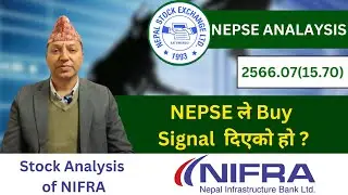 NEPSE Technical Analysis/NEPSE Daily Update/NEPSE Chart Analysis/NIFRA Analysis/Raju Paudel