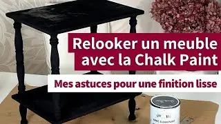 Peindre avec la peinture &agrave; la craie sans trace de pinceau