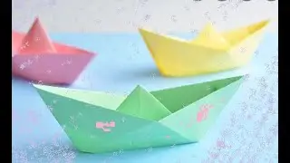 How to make PAPER Craft BOAT- Kagitha kappal seivathu epadi, #Origami #diy #easydrawing #boat