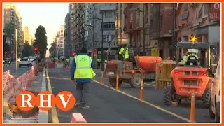 Catalá destaca el bon ritme de la reurbanització de l’avinguda Pérez Galdós-Giorgeta