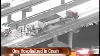Crash closed Causeway Bridge for AM rush