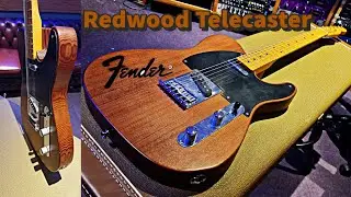 Fender 60th Anniversary Old Growth Redwood Telecaster Special Limited Edition Guitar
