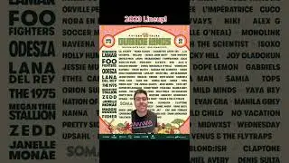 Outside Lands 2023 Lineup Release! #outsidelands #musicfestivals #foofighters #odesza #kendricklamar