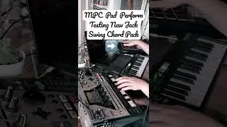 MPC Pad Perform + Roland MC 307 - New Jack Swing Chord Pack 🔥🔥🔥