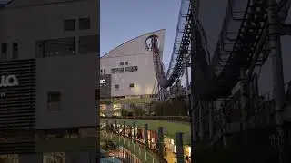 Thunder Dolphin Roller coaster at Tokyo Dome City