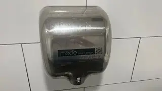 AIKE AK2800 (Mode) Hand Dryer at Burger King, Tokoroa