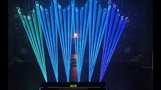 Lightful 18watt scanner laser bar auto play demo