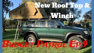 $1000 Patrol Starts To Get Accessories : Roof Top and Winch
