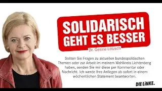 Solidarisch geht es besser - Folge 3
