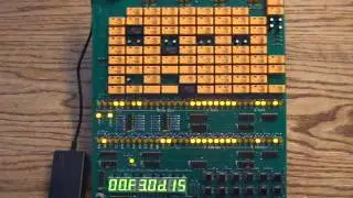 Euclid's algorithm on my relay computer