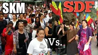 SKM Vs. SDF PARTY Rally @Namchi S/Sikkim||