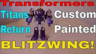 Custom Transformers Titans Return Blitzwing with Hazard - GotBot True Review NUMBER 326
