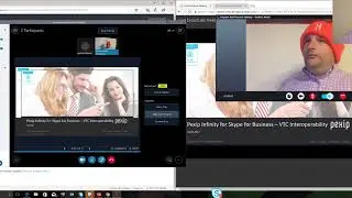 Pexip Infinity Fusion with Skype Meeting Broadcast
