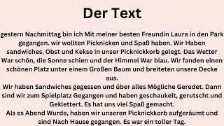 Fehlertext/Correcting errors in a Text day 6 xmas/ german,deutsch,writing,schreiben,learn german,