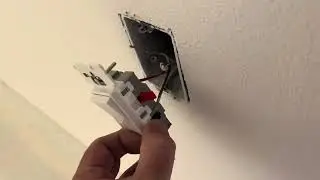How to install a light switch (3 way switch) or power outlet the quickest way possible!