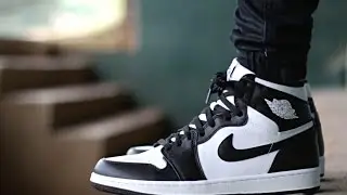 Air Jordan 1 | Black/White | On Foot!