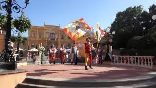 Fantastic Flag Dance at the Italian Pavilion, EPCOT