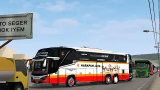 Parwis Dengan Bus Harapn Jaya- bus banter indonesia