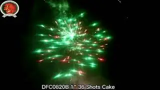 DFC0820ABC 1inch 36 Shots Cake/Fireworks Supplier/Fireworks Factory/Fireworks Company/Doremipyro