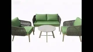 Outdoor garden waterproof sofa set