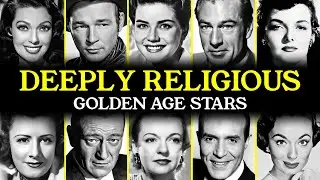 Most Religiously Devout Celebrities of All-Time (Golden Era Stars)