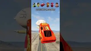Superhero cars vs Stewie Griffin #beamng #beamngdrive #game #gaming #car #cars