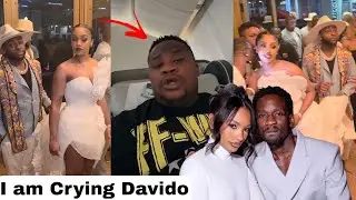 Davido Bestie Cubana Chief Priest Crying as he Can&rsquo;t Attend his Wedding in Miami & Mr Eazi Wedding