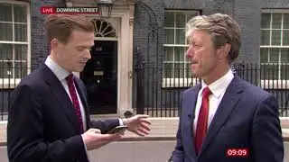 Boris Johnson's resignation as reported on TV and radio 07/07/2022
