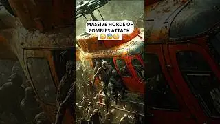 massive horde of zombies scaling in new york city #zombie #zombiesurvival #gta #survival #horror