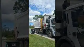 side loader on trash